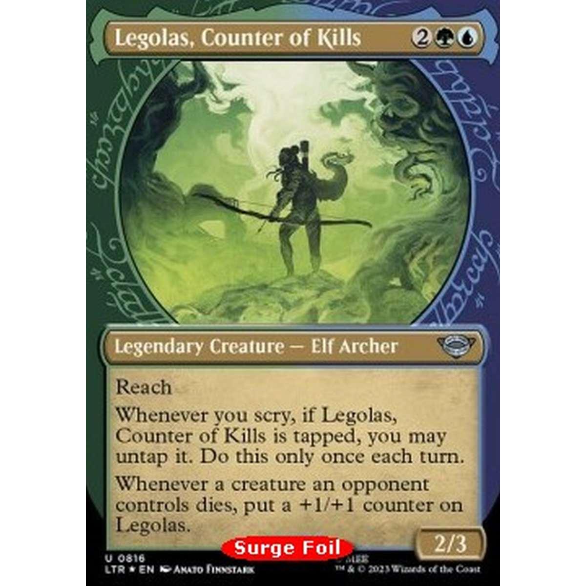 Legolas, Counter of Kills (V.3) - Legolas, Counter of Kills (V.3) - [LTRH] [NM] [Foil]