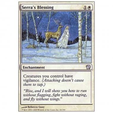 Serra's Blessing - Serra's Blessing - [9ED] [EX]