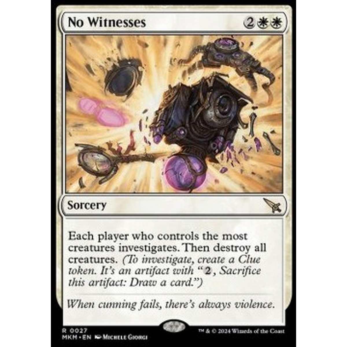 No Witnesses - No Witnesses - [MKM] [NM]