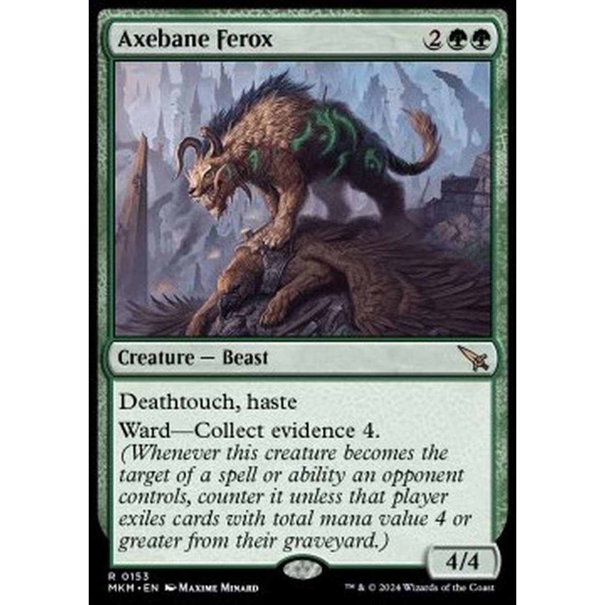 Axebane Ferox - Axebane Ferox - [MKM] [NM]