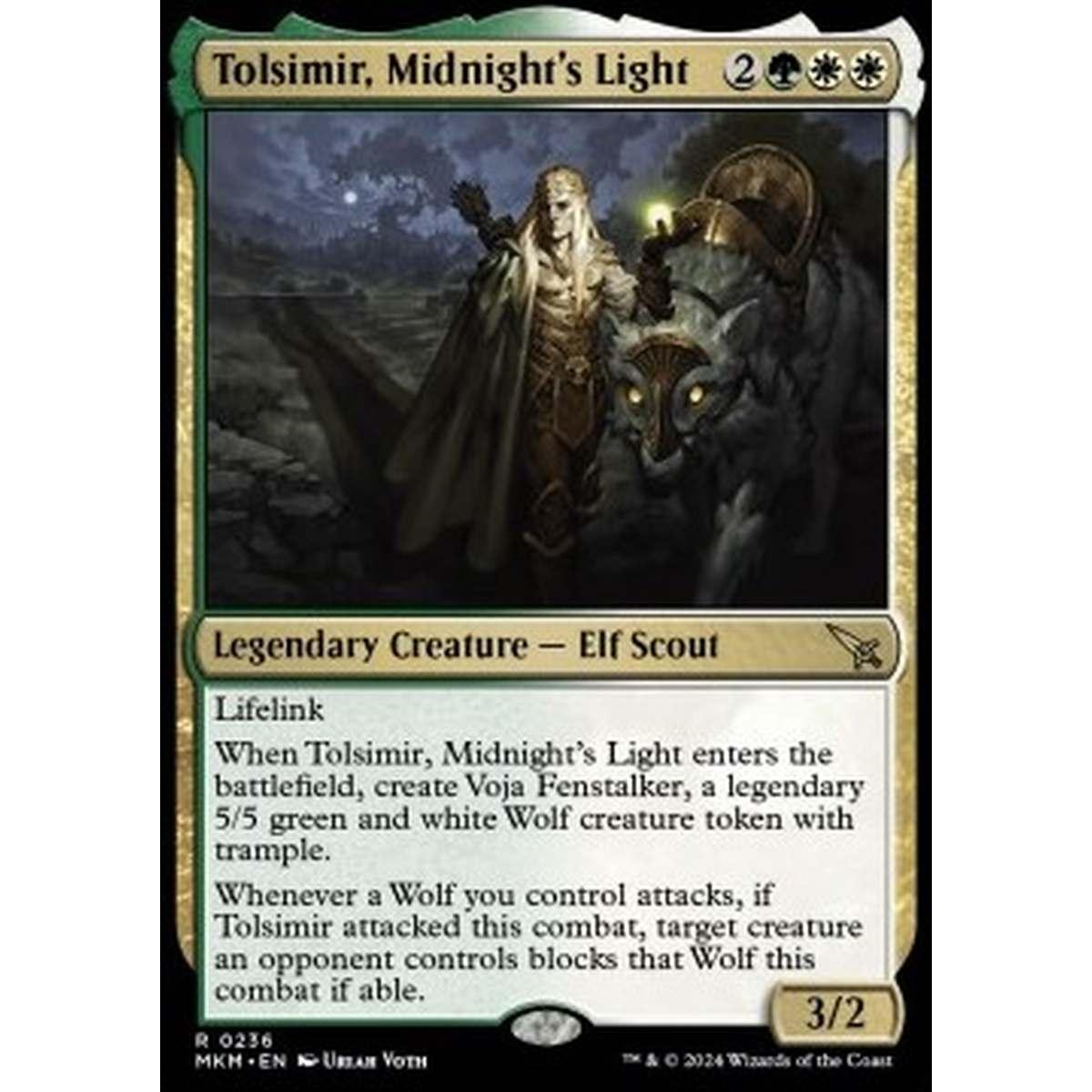 Tolsimir, Midnight's Light - Tolsimir, Midnight's Light - [MKM] [NM]