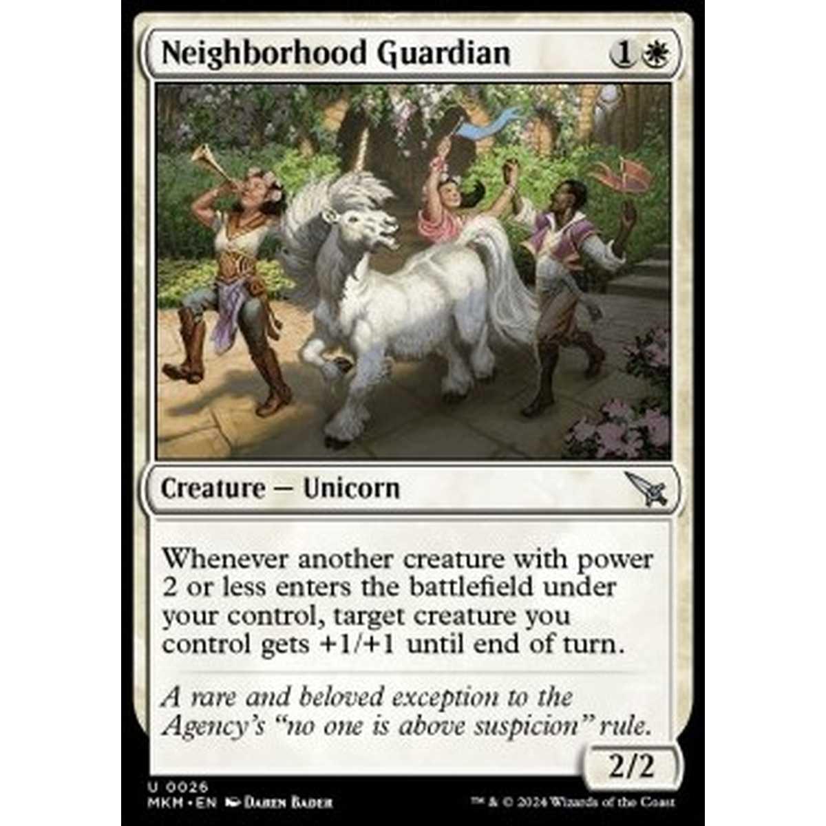 Neighborhood Guardian - Neighborhood Guardian - [MKM] [NM] [Foil]