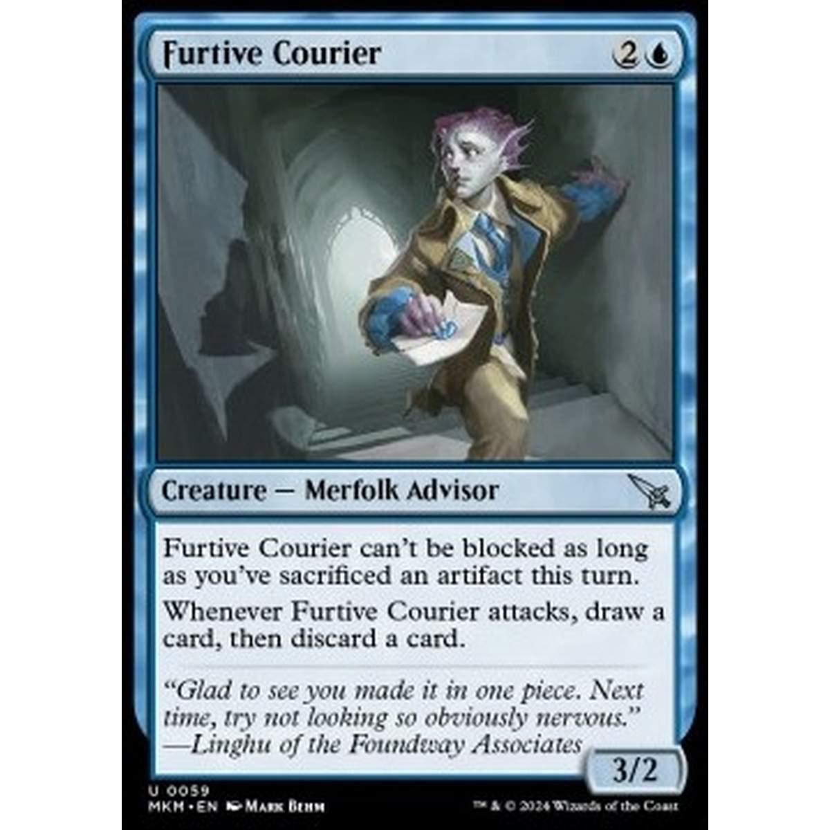 Furtive Courier - Furtive Courier - [MKM] [NM] [Foil]