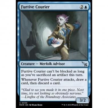 Furtive Courier - Furtive Courier - [MKM] [NM] [Foil]