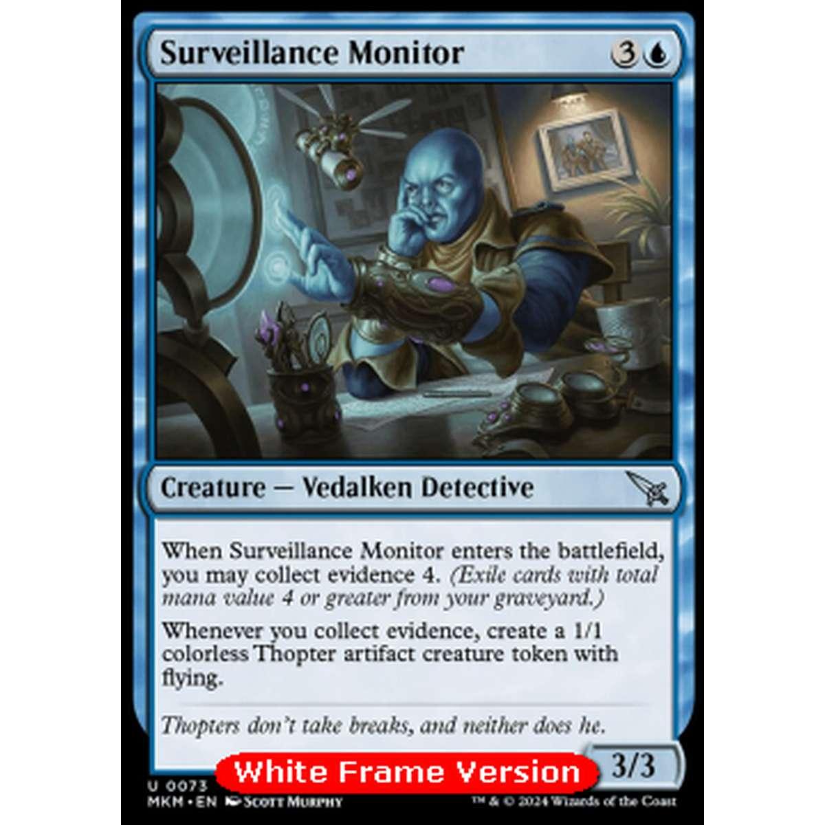 Surveillance Monitor (V.1) - Surveillance Monitor (V.1) - [MKM] [NM] [Foil]