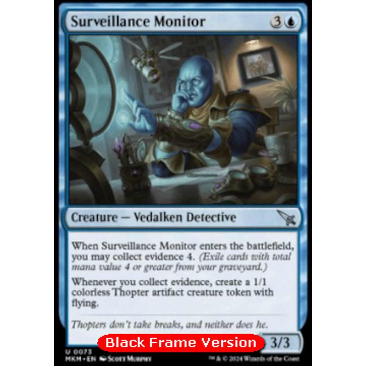 Surveillance Monitor (V.2) - Surveillance Monitor (V.2) - [MKM] [NM] [Foil]