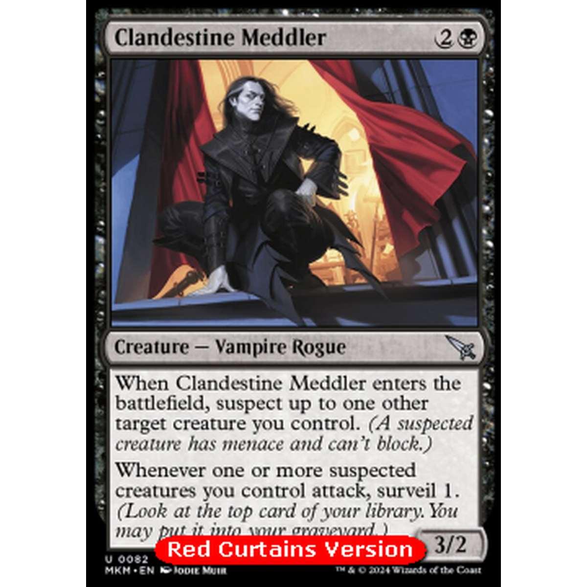 Clandestine Meddler (V.1) - Clandestine Meddler (V.1) - [MKM] [NM] [Foil]