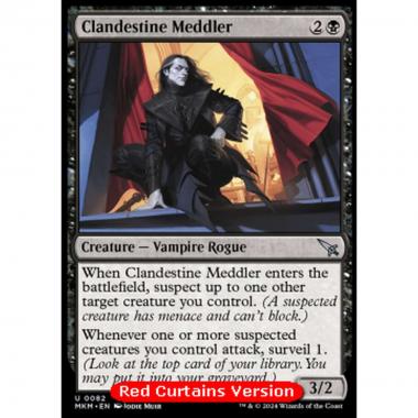 Clandestine Meddler (V.1) - Clandestine Meddler (V.1) - [MKM] [NM] [Foil]