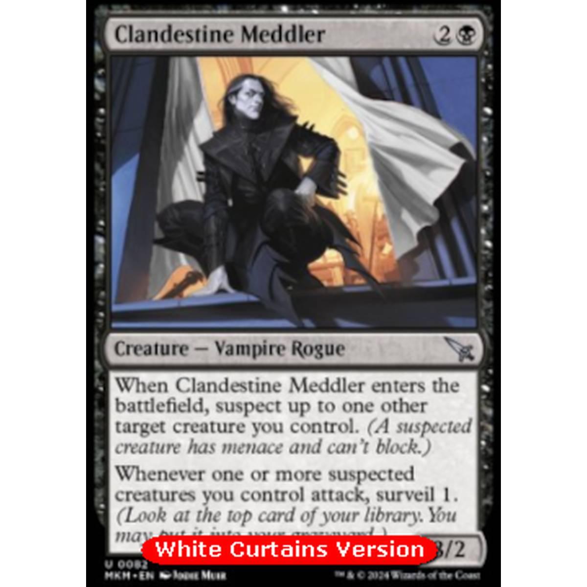 Clandestine Meddler (V.2) - Clandestine Meddler (V.2) - [MKM] [NM] [Foil]