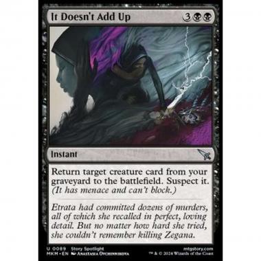 It Doesn't Add Up - It Doesn't Add Up - [MKM] [NM] [Foil]
