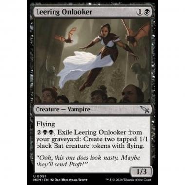 Leering Onlooker - Leering Onlooker - [MKM] [NM] [Foil]