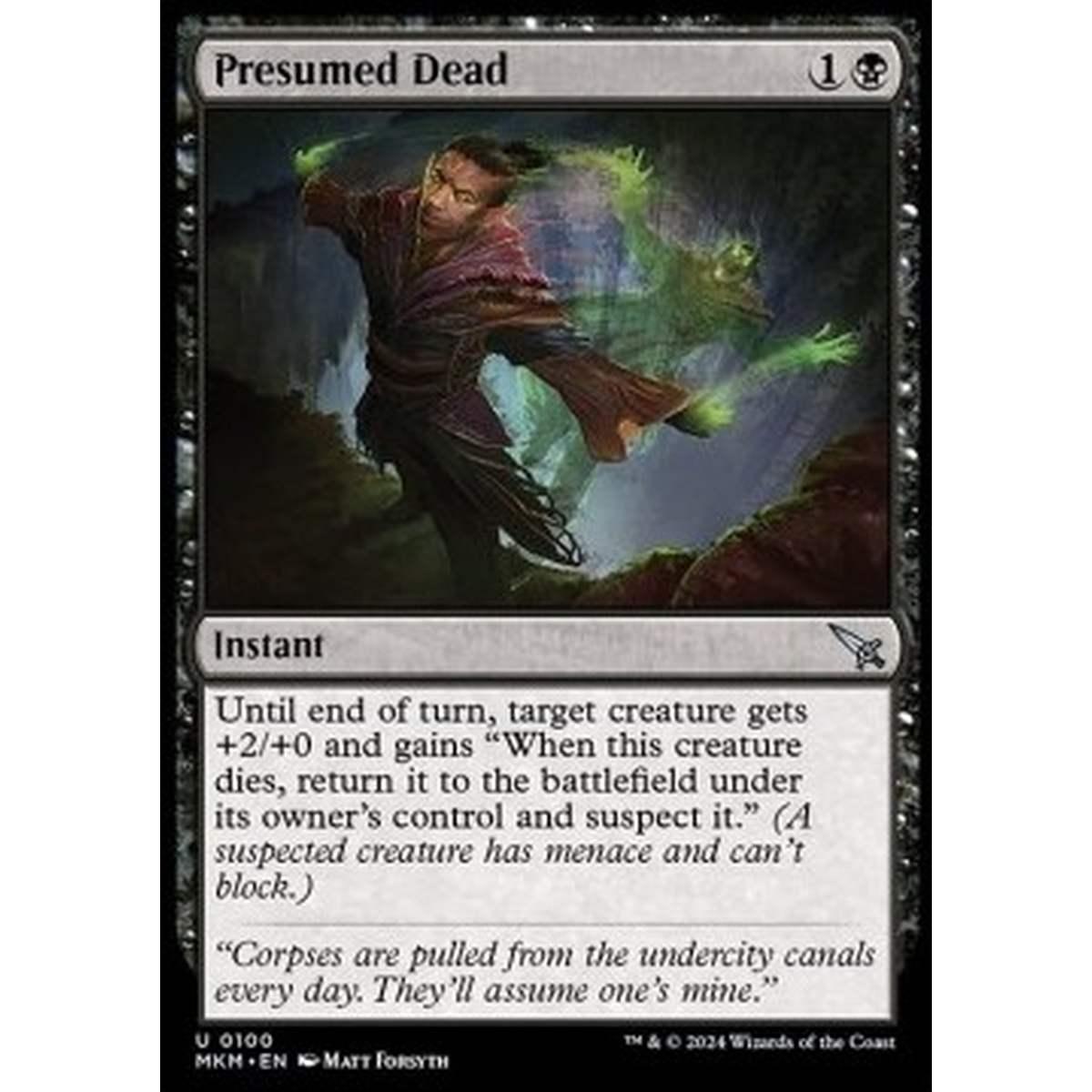 Presumed Dead - Presumed Dead - [MKM] [NM] [Foil]