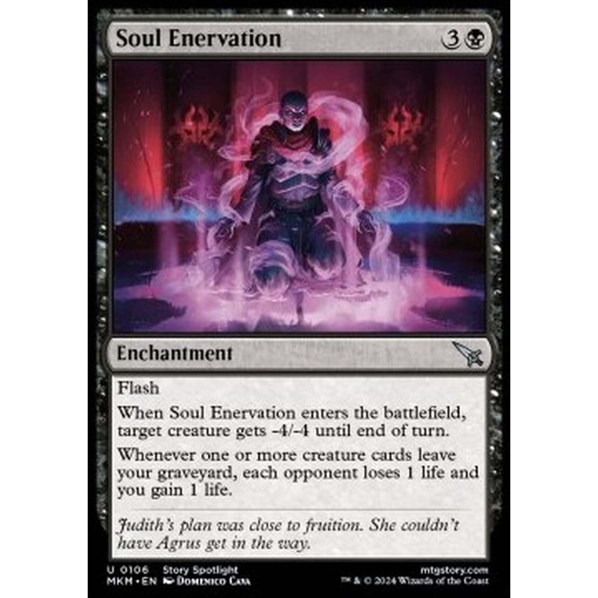 Soul Enervation - Soul Enervation - [MKM] [NM] [Foil]