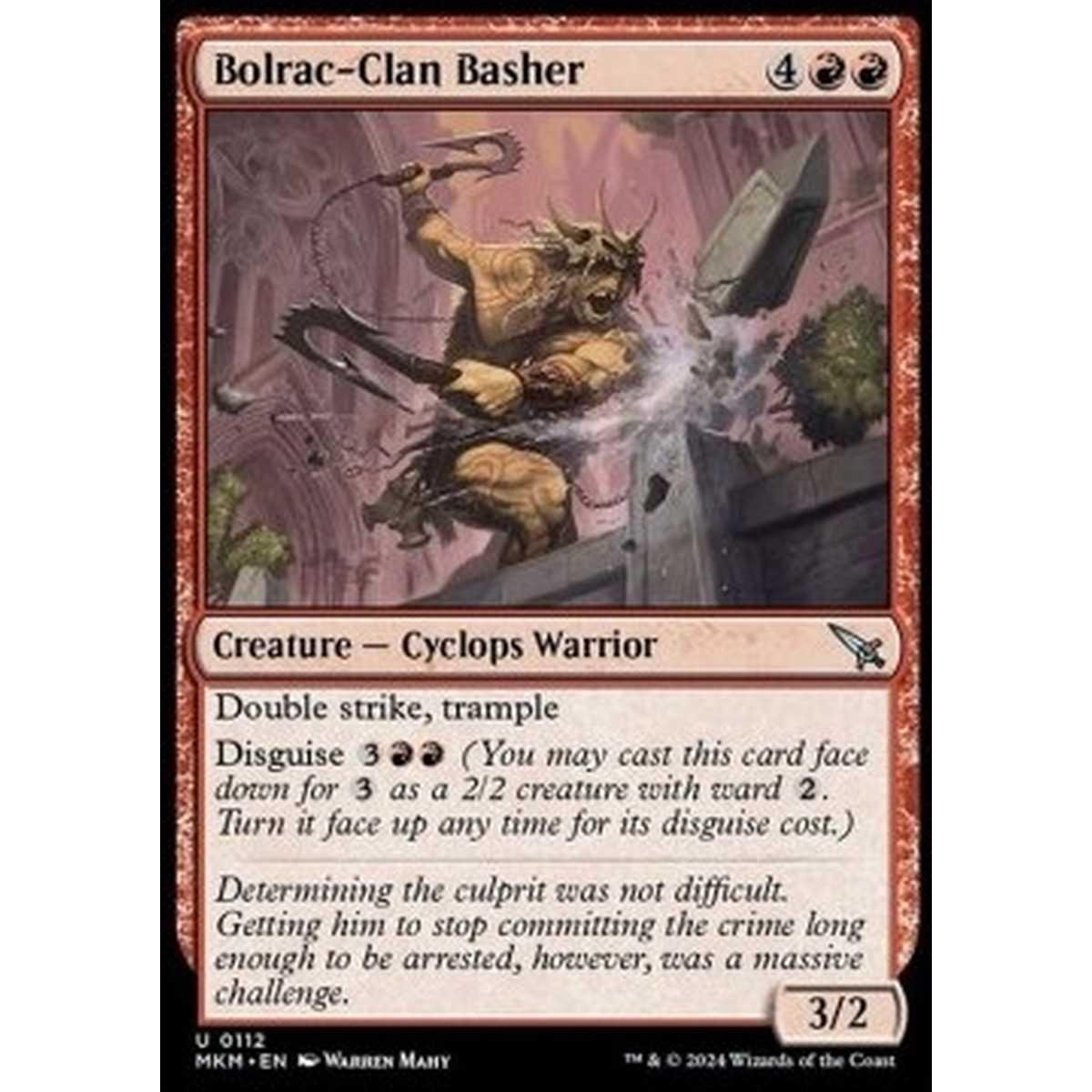 Bolrac-Clan Basher - Bolrac-Clan Basher - [MKM] [NM] [Foil]