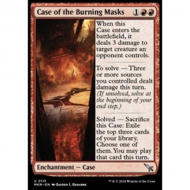 Case of the Burning Masks - Case of the Burning Masks - [MKM] [NM] [Foil]