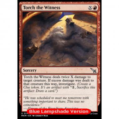 Torch the Witness (V.1) - Torch the Witness (V.1) - [MKM] [NM] [Foil]