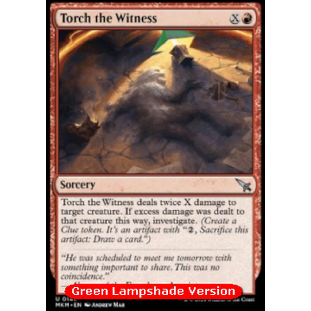 Torch the Witness (V.2) - Torch the Witness (V.2) - [MKM] [NM] [Foil]
