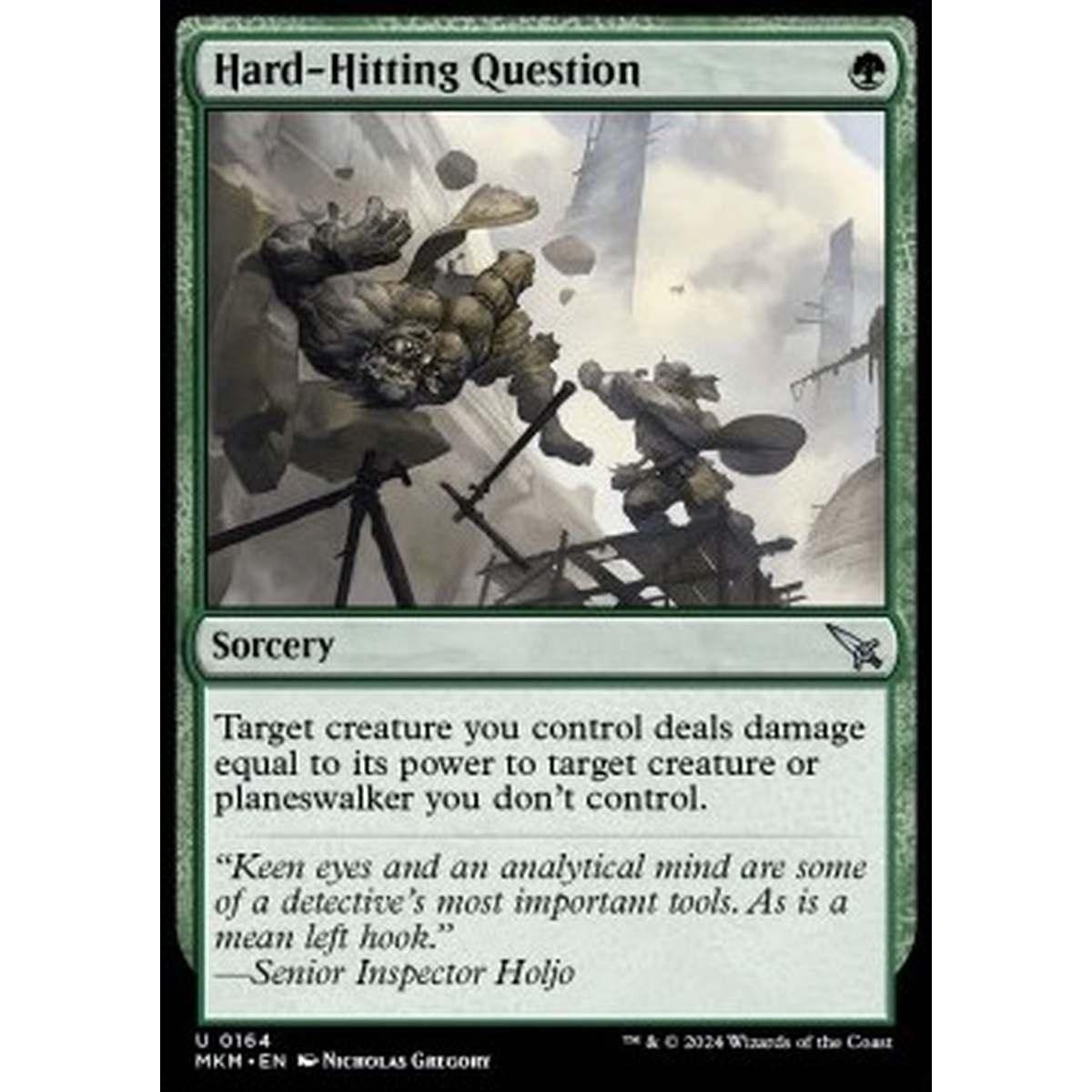 Hard-Hitting Question - Hard-Hitting Question - [MKM] [NM] [Foil]