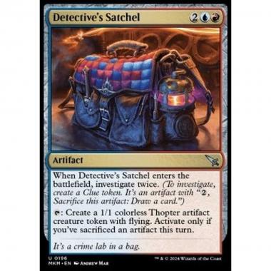 Detective's Satchel - Detective's Satchel - [MKM] [NM] [Foil]