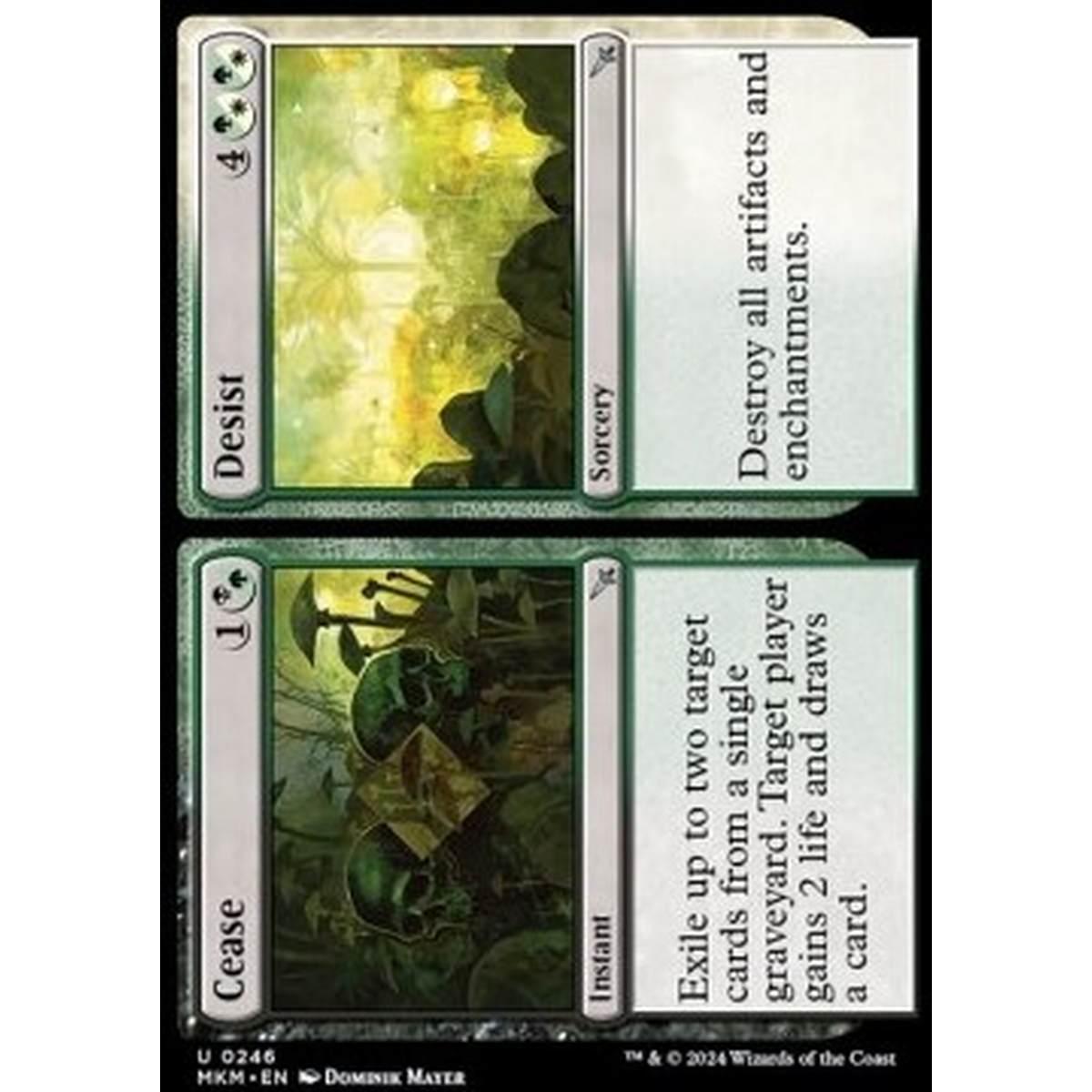 Cease // Desist - Cease // Desist - [MKM] [NM] [Foil]