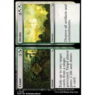 Cease // Desist - Cease // Desist - [MKM] [NM] [Foil]