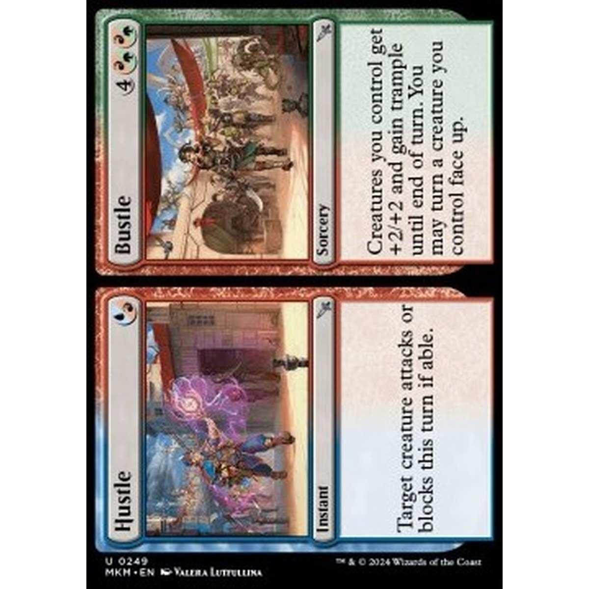 Hustle // Bustle - Hustle // Bustle - [MKM] [NM] [Foil]