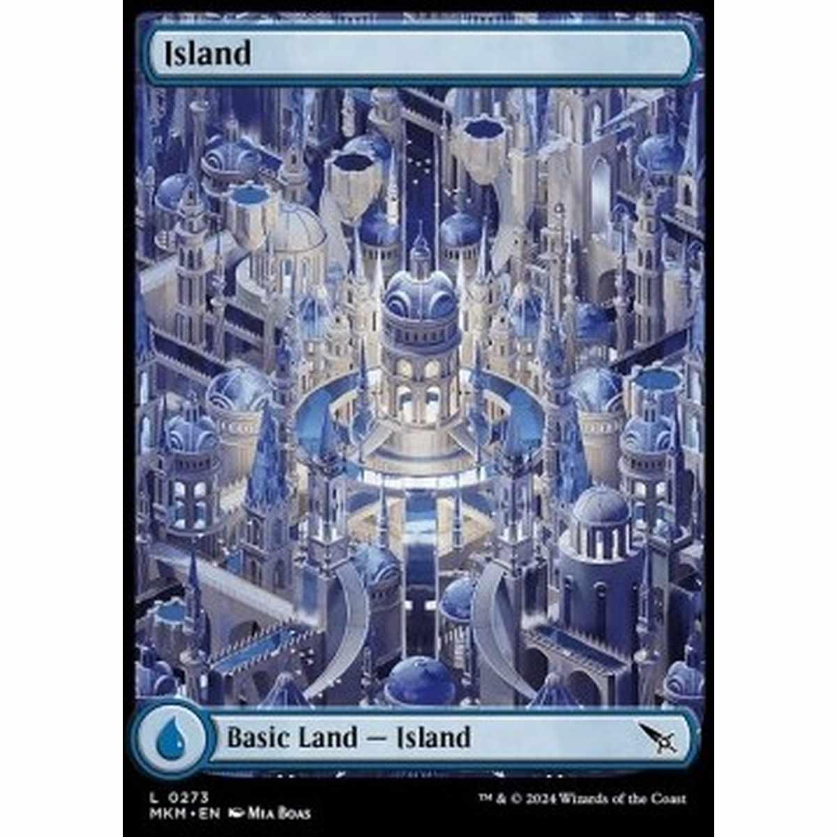 Island (V.1) - Island (V.1) - [MKM] [NM] [Foil]
