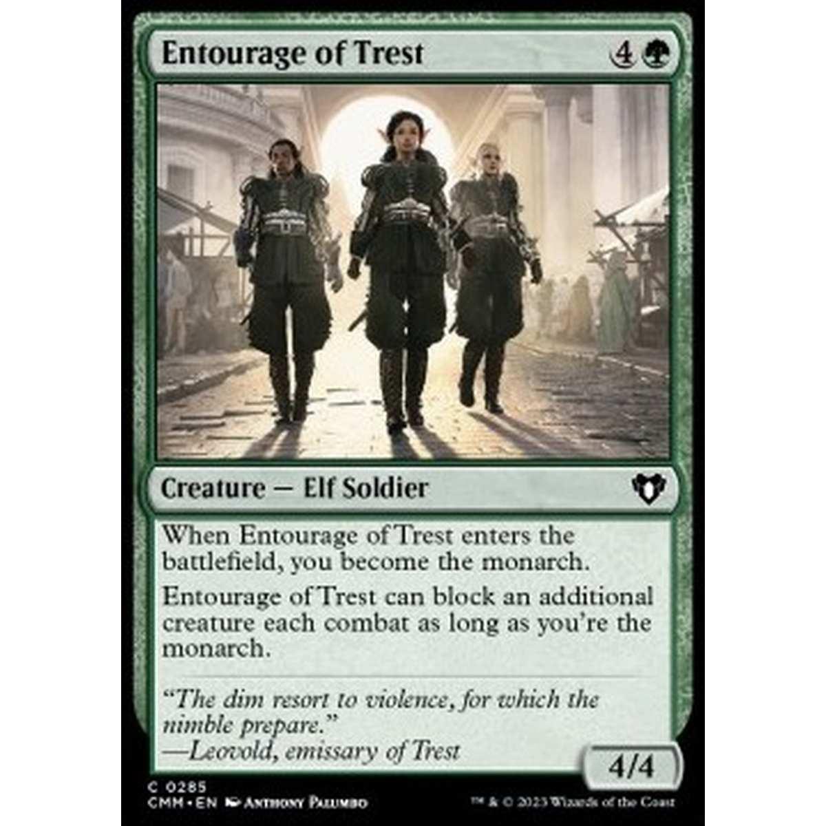 Entourage of Trest - Entourage of Trest - [CMM] [NM] [Foil]