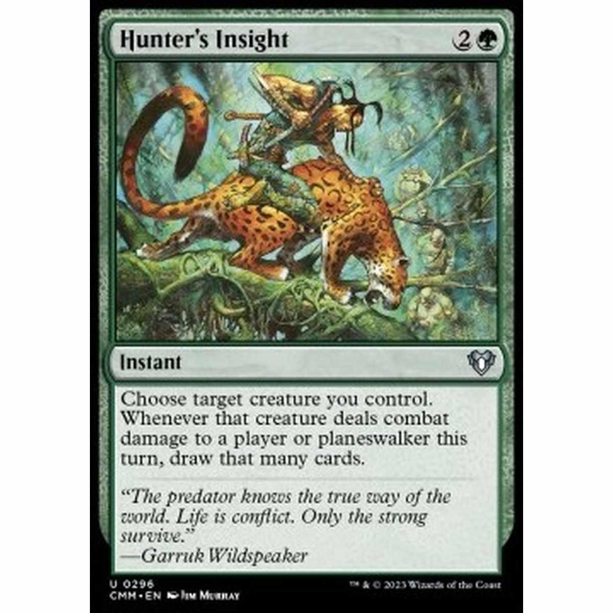 Hunter's Insight - Hunter's Insight - [CMM] [NM] [Foil]