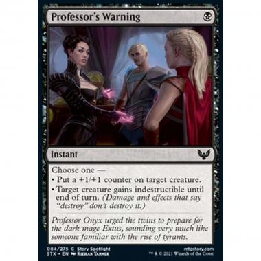 Professor's Warning - Avviso dell'Insegnante - [STX] [NM]