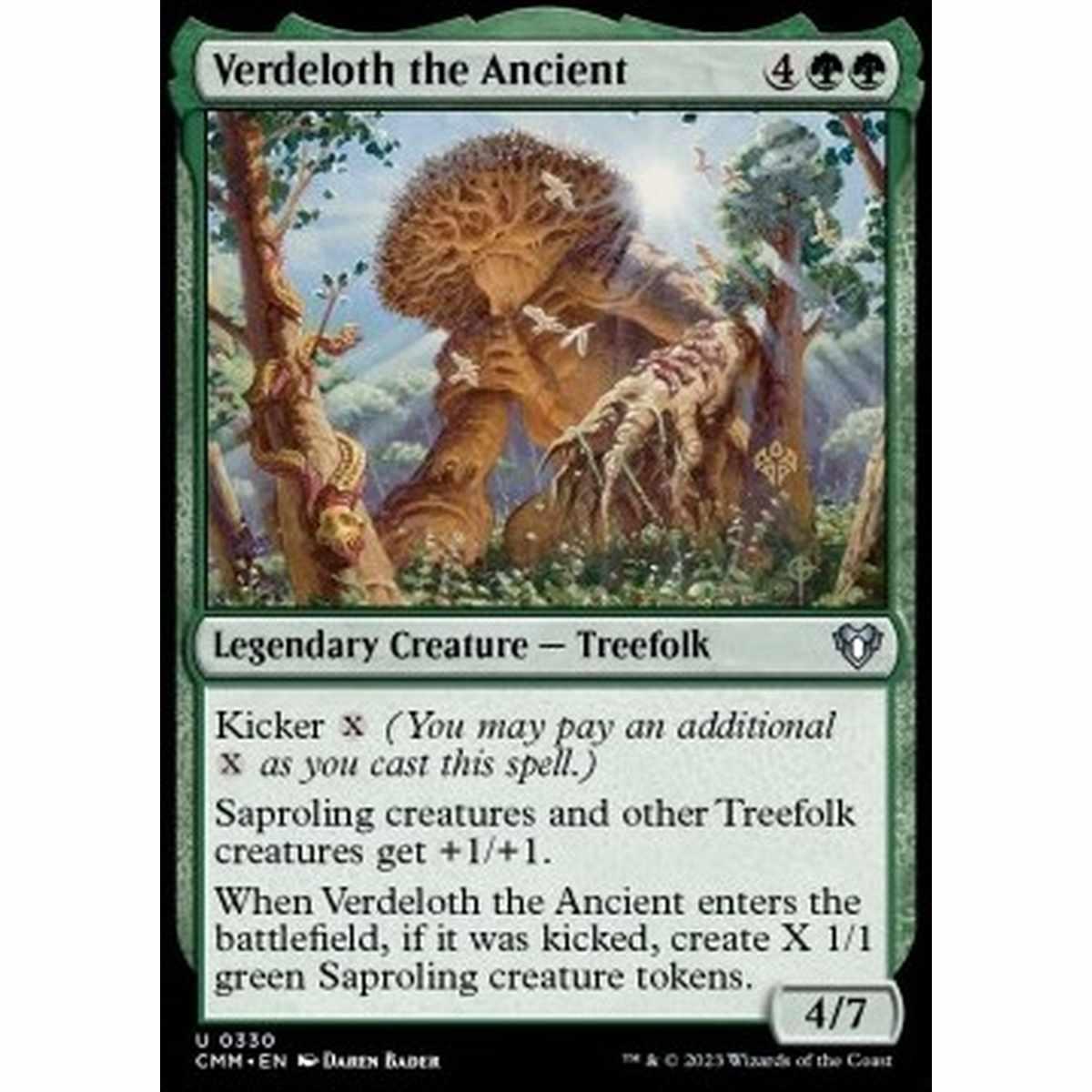Verdeloth the Ancient - Verdeloth the Ancient - [CMM] [NM] [Foil]