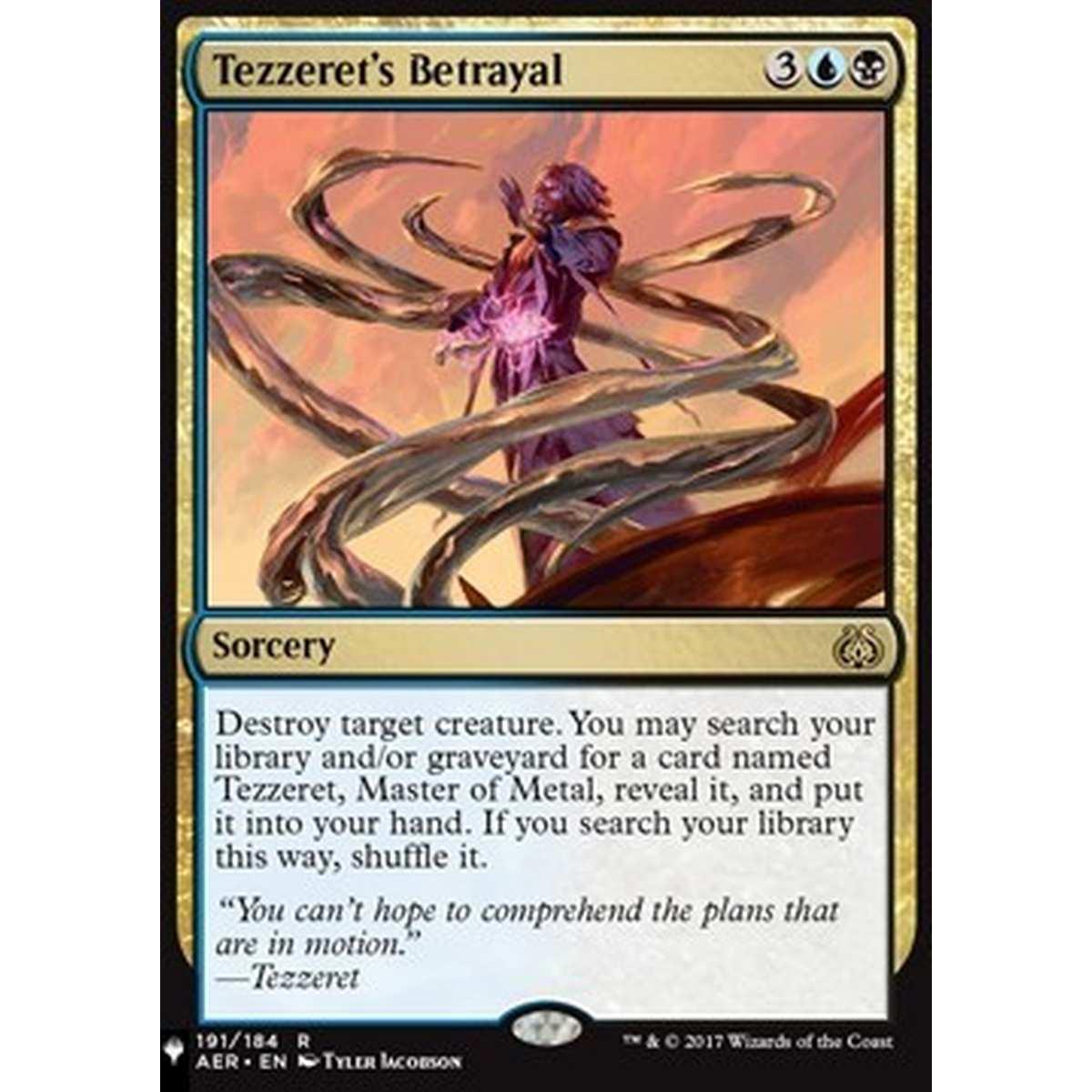 Tezzeret's Betrayal - Tezzeret's Betrayal - [ZNL] [NM]