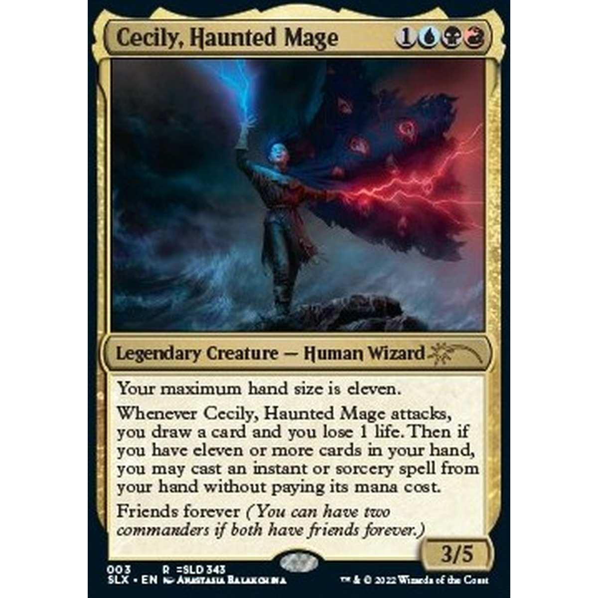 Cecily, Haunted Mage - Cecily, Haunted Mage - [SLX] [NM]