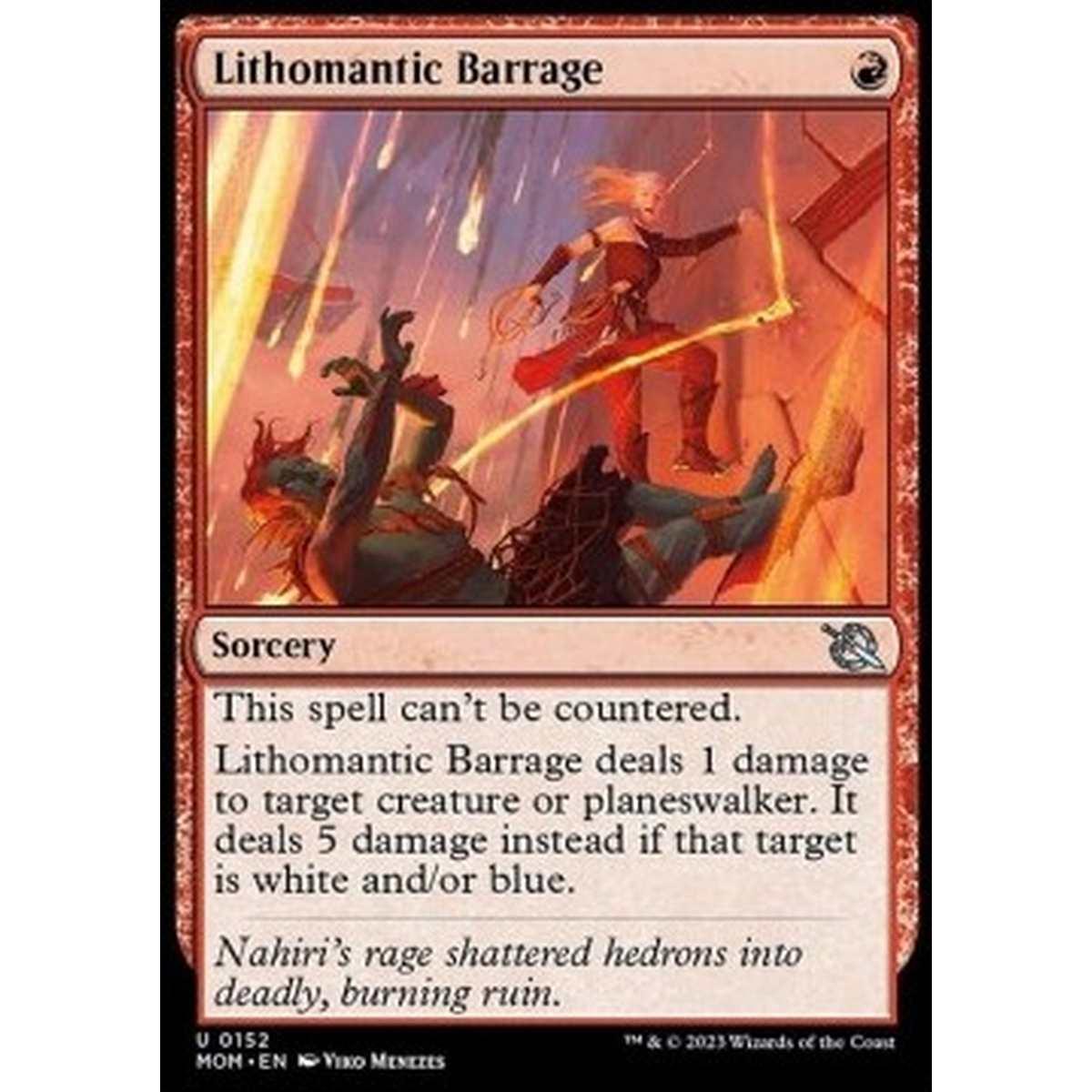 Lithomantic Barrage - Lithomantic Barrage - [MOM] [NM]