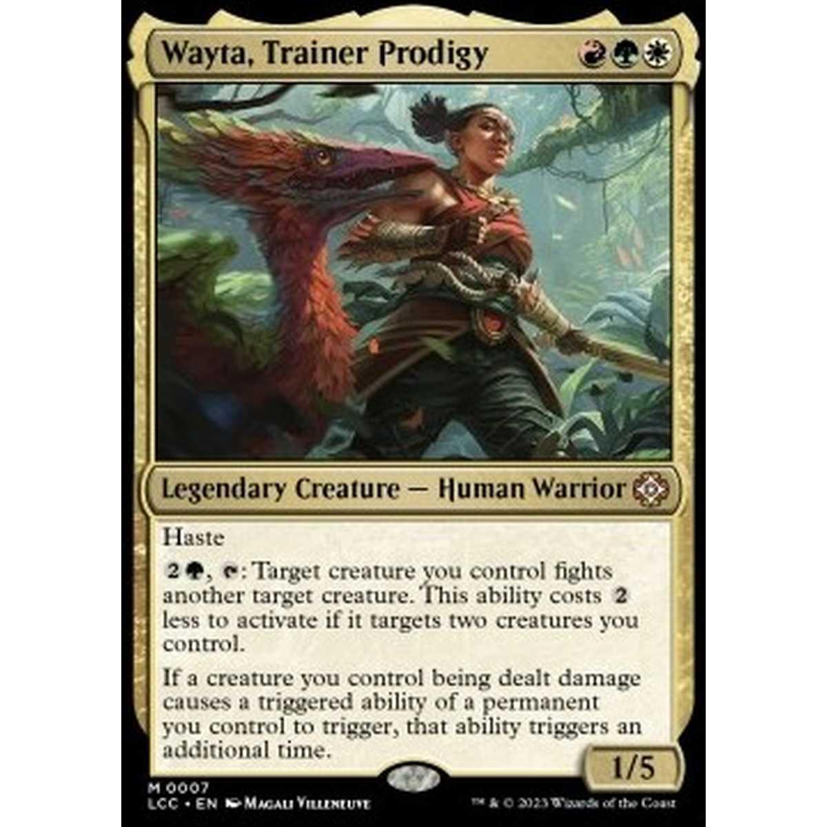 Wayta, Trainer Prodigy - Wayta, Trainer Prodigy - [LCC] [NM]