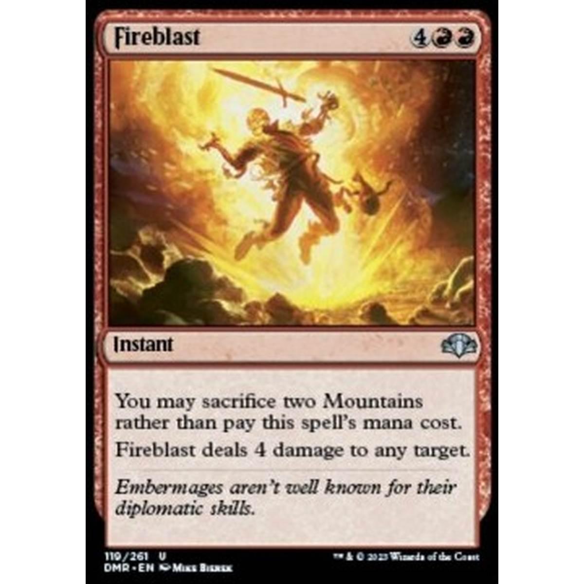 Fireblast - Fireblast - [DMR] [NM]