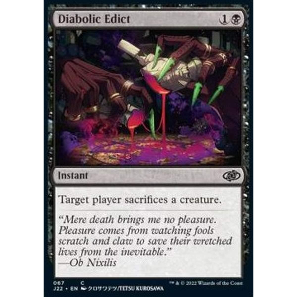 Diabolic Edict - Diabolic Edict - [J22] [NM]
