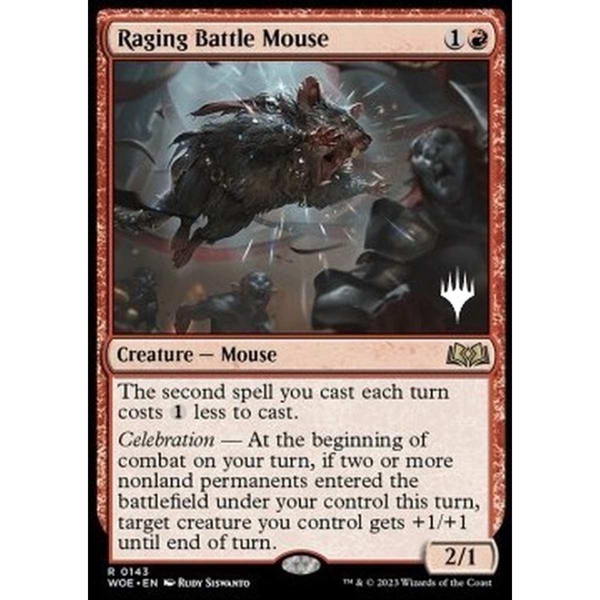 Raging Battle Mouse (V.2) - Topo da Battaglia Furioso (V.2) - [PWOE] [NM]