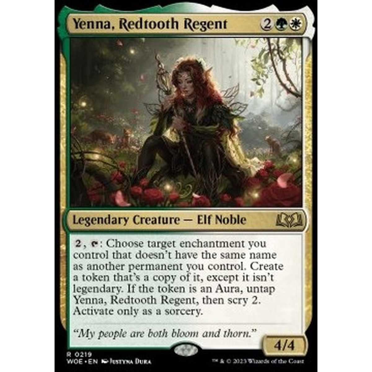 Yenna, Redtooth Regent - Yenna, Redtooth Regent - [WOE] [NM]