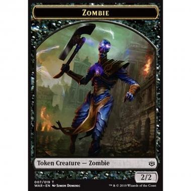 Zombie Token (Black 2/2) - Zombie Token (Black 2/2) - [WAR] [NM]