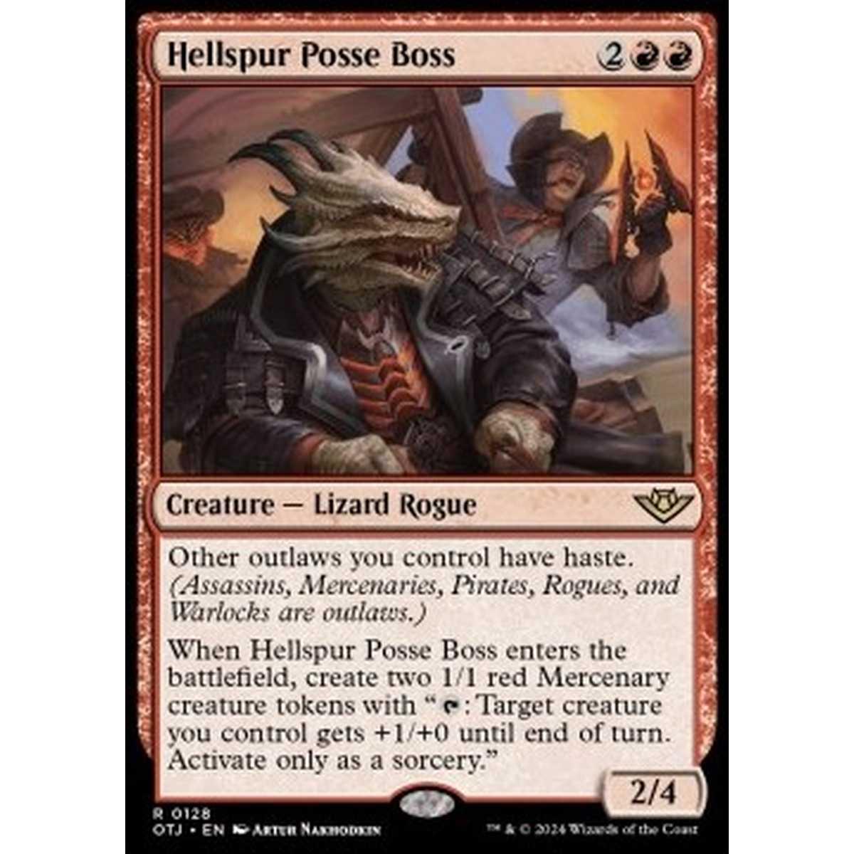 Hellspur Posse Boss - Hellspur Posse Boss - [OTJ] [NM]