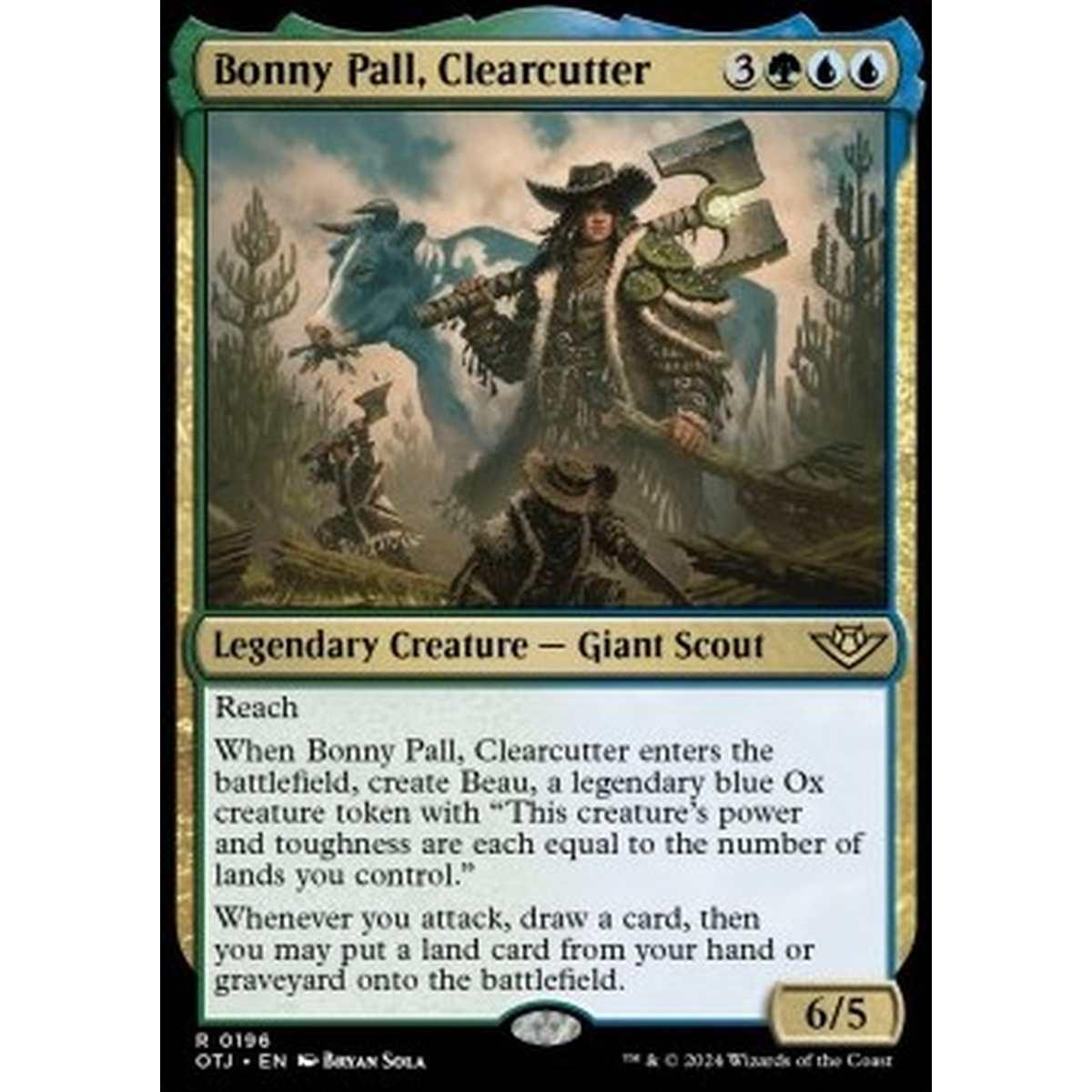 Bonny Pall, Clearcutter - Bonny Pall, Clearcutter - [OTJ] [NM]