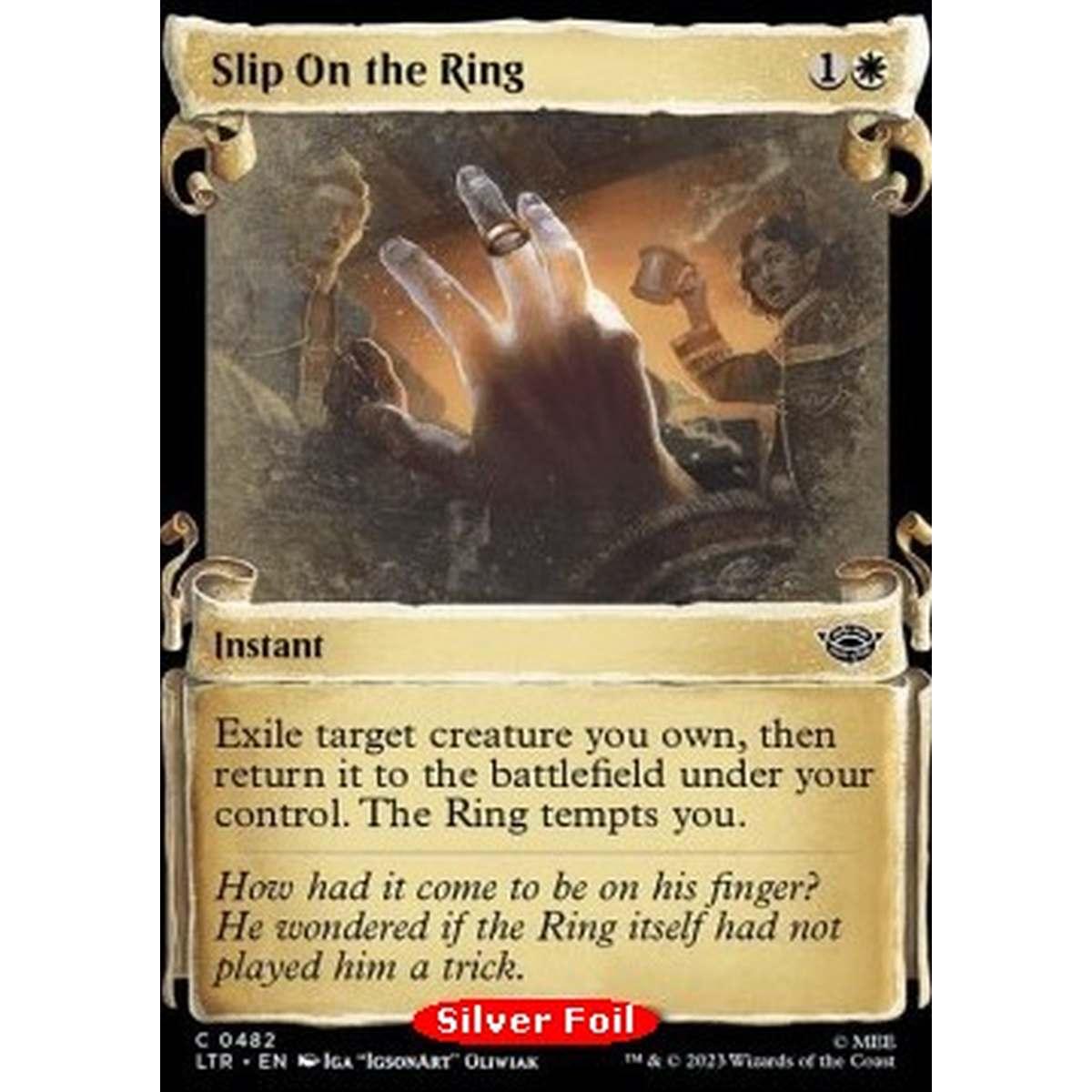 Slip On the Ring (V.2) - Slip On the Ring (V.2) - [LTRH] [NM] [Foil]