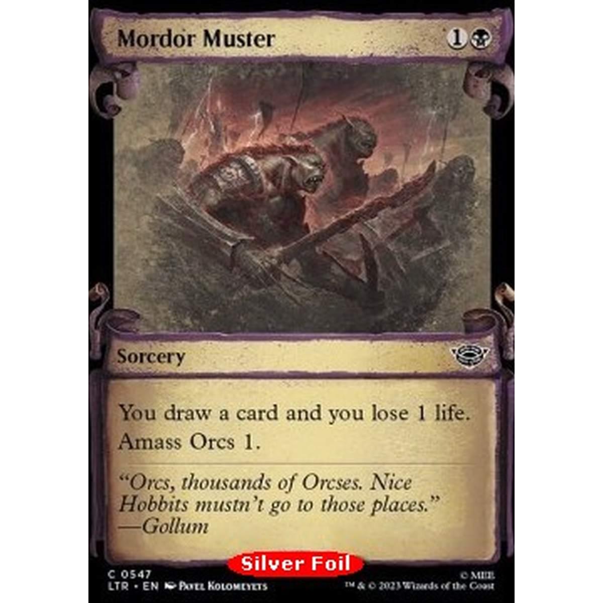Mordor Muster (V.2) - Mordor Muster (V.2) - [LTRH] [NM] [Foil]