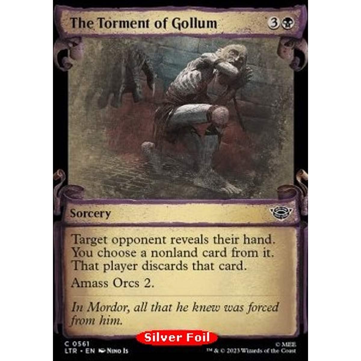 The Torment of Gollum (V.2) - The Torment of Gollum (V.2) - [LTRH] [NM] [Foil]