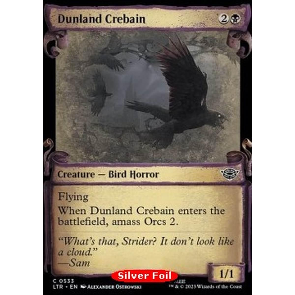 Dunland Crebain (V.2) - Dunland Crebain (V.2) - [LTRH] [NM] [Foil]