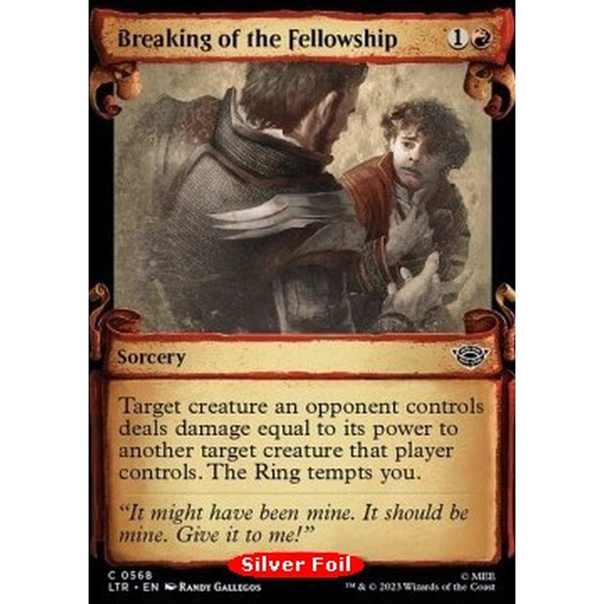 Breaking of the Fellowship (V.2) - Breaking of the Fellowship (V.2) - [LTRH] [NM] [Foil]