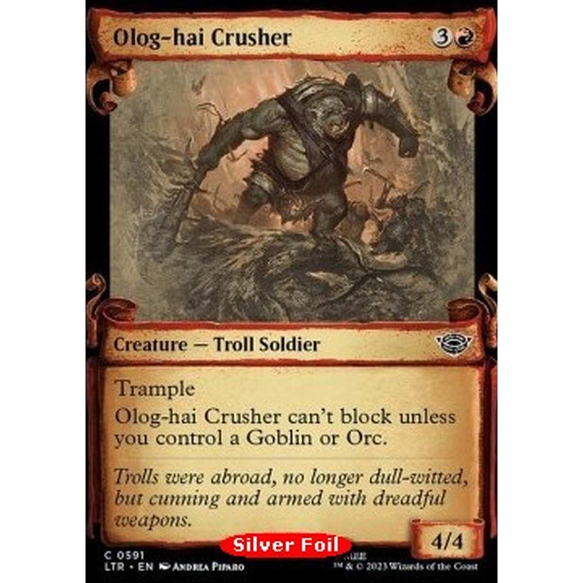 Olog-hai Crusher (V.2) - Olog-hai Crusher (V.2) - [LTRH] [NM] [Foil]