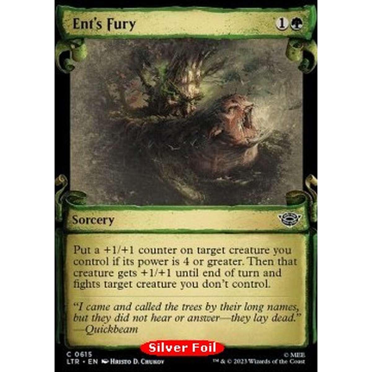 Ent's Fury (V.2) - Ent's Fury (V.2) - [LTRH] [NM] [Foil]