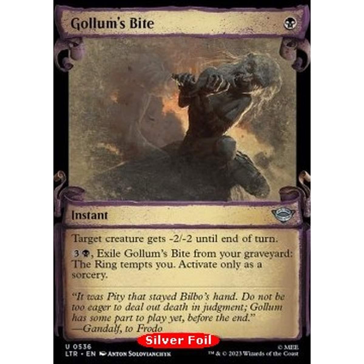 Gollum's Bite (V.2) - Gollum's Bite (V.2) - [LTRH] [NM] [Foil]
